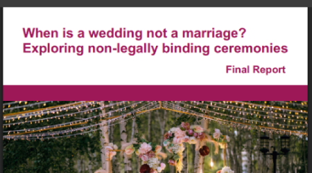 When is a wedding not a marriage? Exploring non-legally binding ceremonies